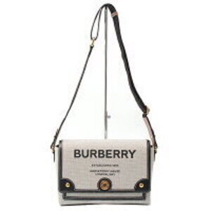 Burberry Horseferry Shoulder Bag Gray Black